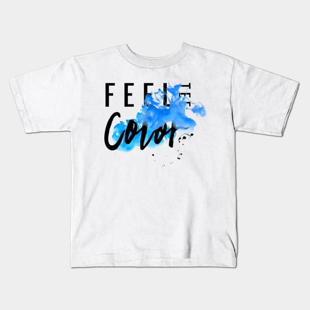 Feel Tee Color Kids T-Shirt by NJORDUR